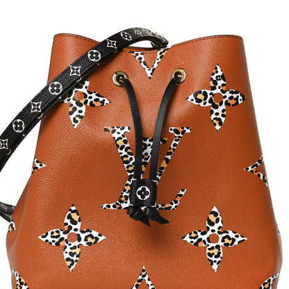Louis Vuitton Monogram Giant Jungle NéoNoé Caramel 7 of 9