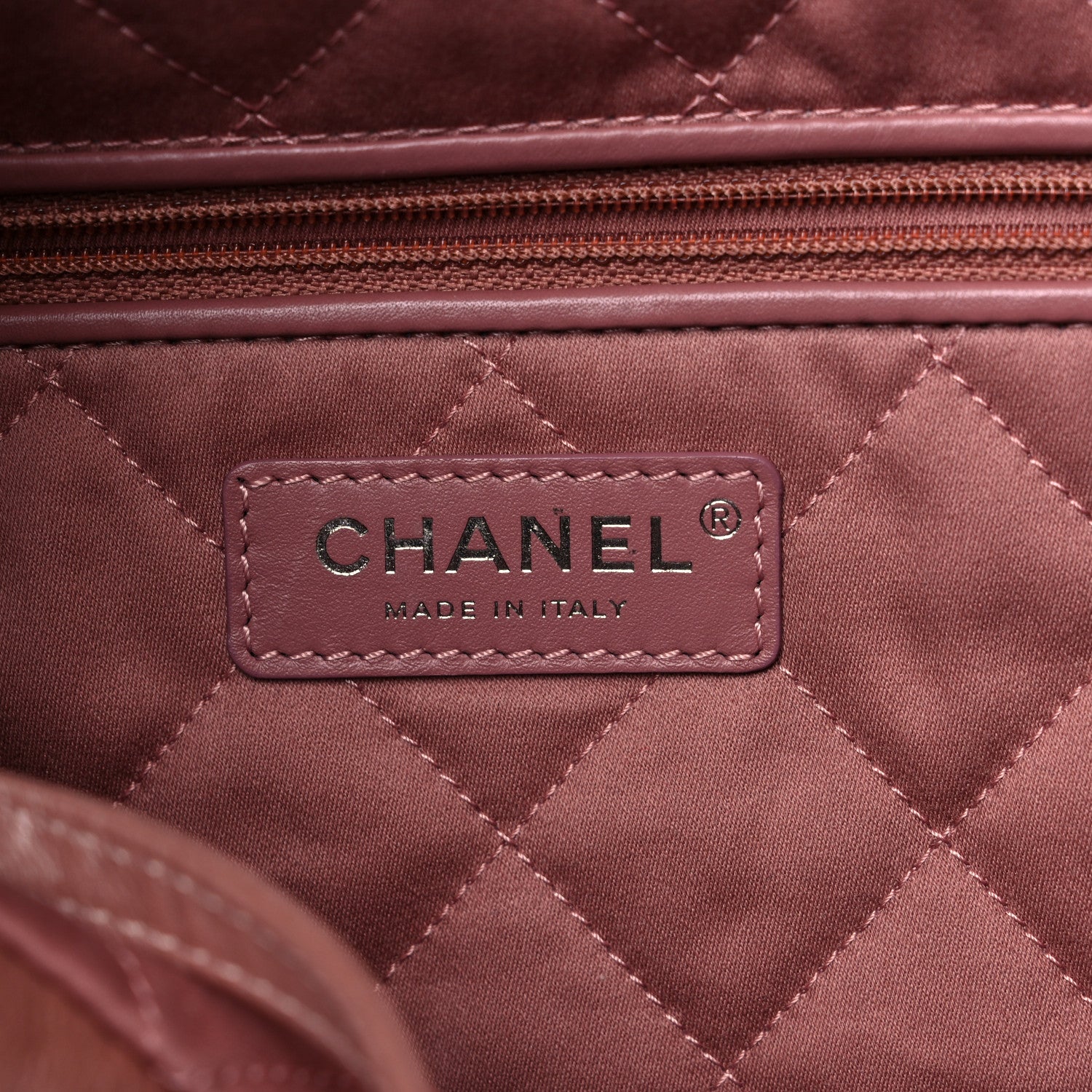 Chanel Metallic Calfskin Quilted Chanel 22 Pink 7 of 11