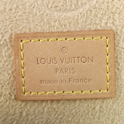 Louis Vuitton 18k Yellow Gold Pearl Monogram Hoop Earrings 7 of 8