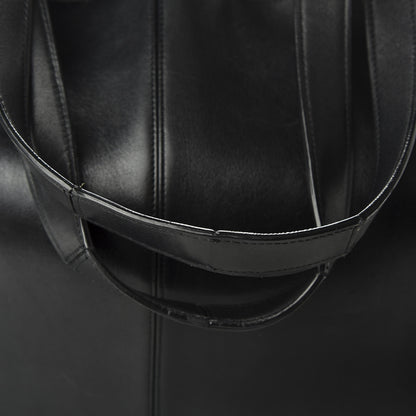 Celine Supple Natural Calfskin Medium Tri-Fold Bag Black 9 of 12
