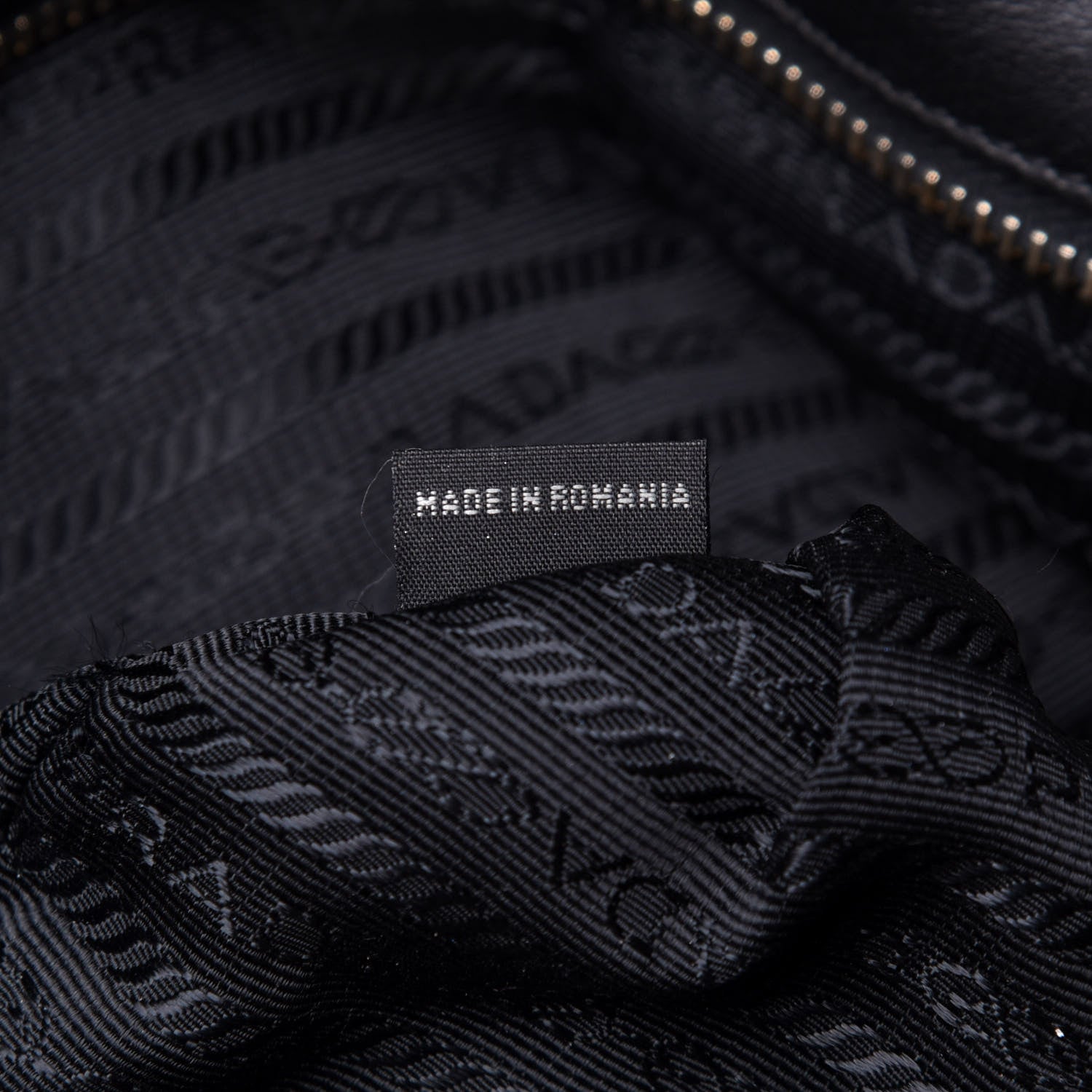 Prada Soft Calf Shopping Tote Black 6 of 12