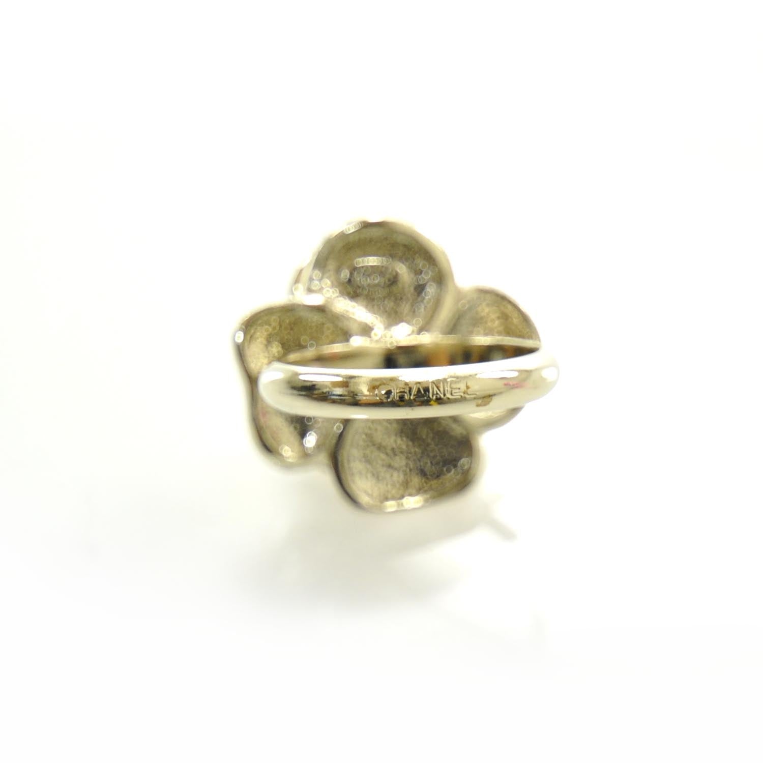 Chanel Camellia Ring 6.25 Pink 7 of 7