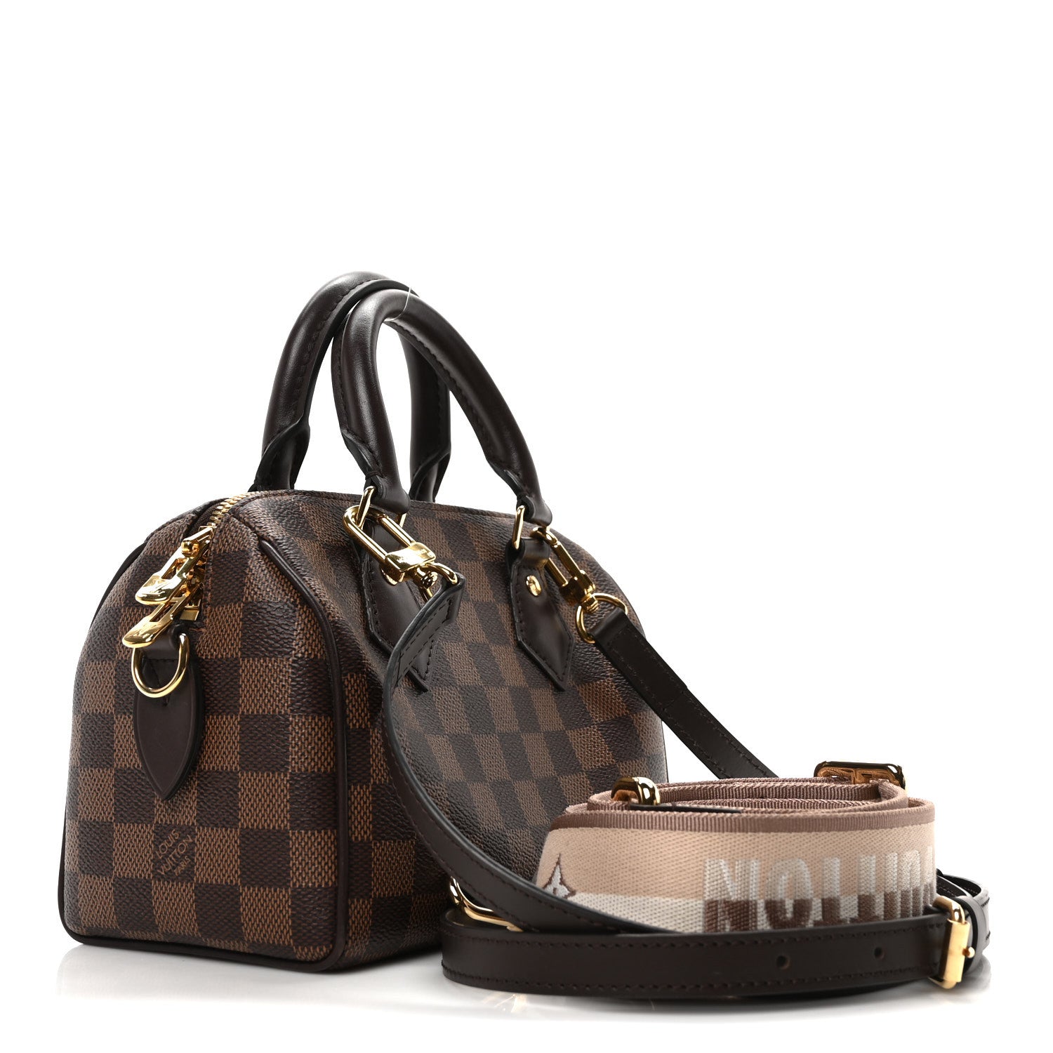 Louis Vuitton Damier Ebene Speedy Bandouliere 20 3 of 9