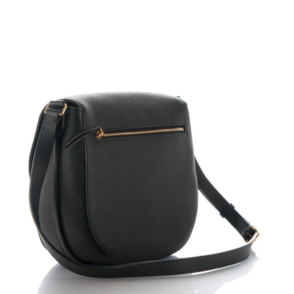 Celine Grained Calfskin Medium Trotteur Black 3 of 6