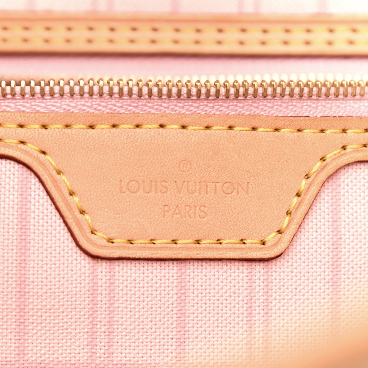 Damier Azur Neo Neverfull MM Rose Ballerine
