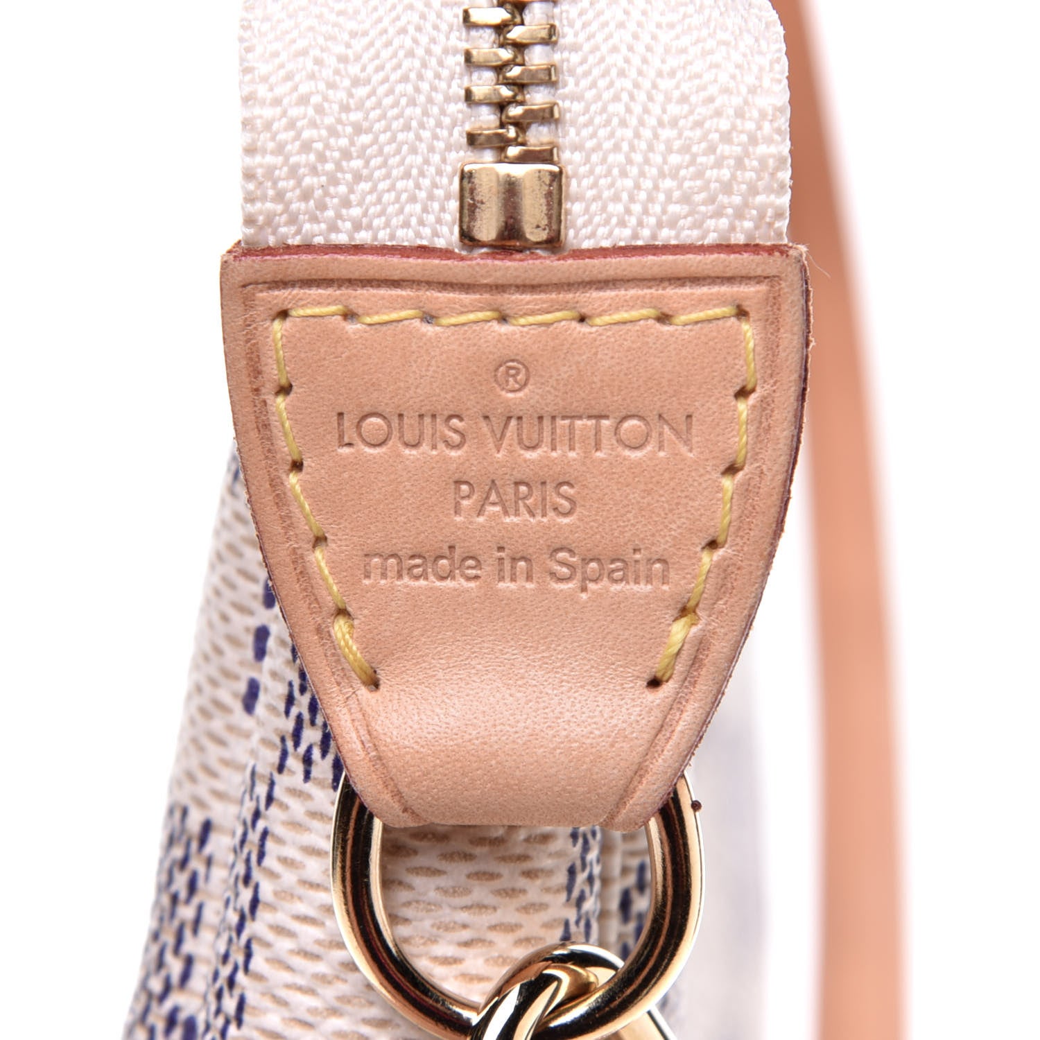 Louis Vuitton Damier Azur Pochette Accessories 6 of 9