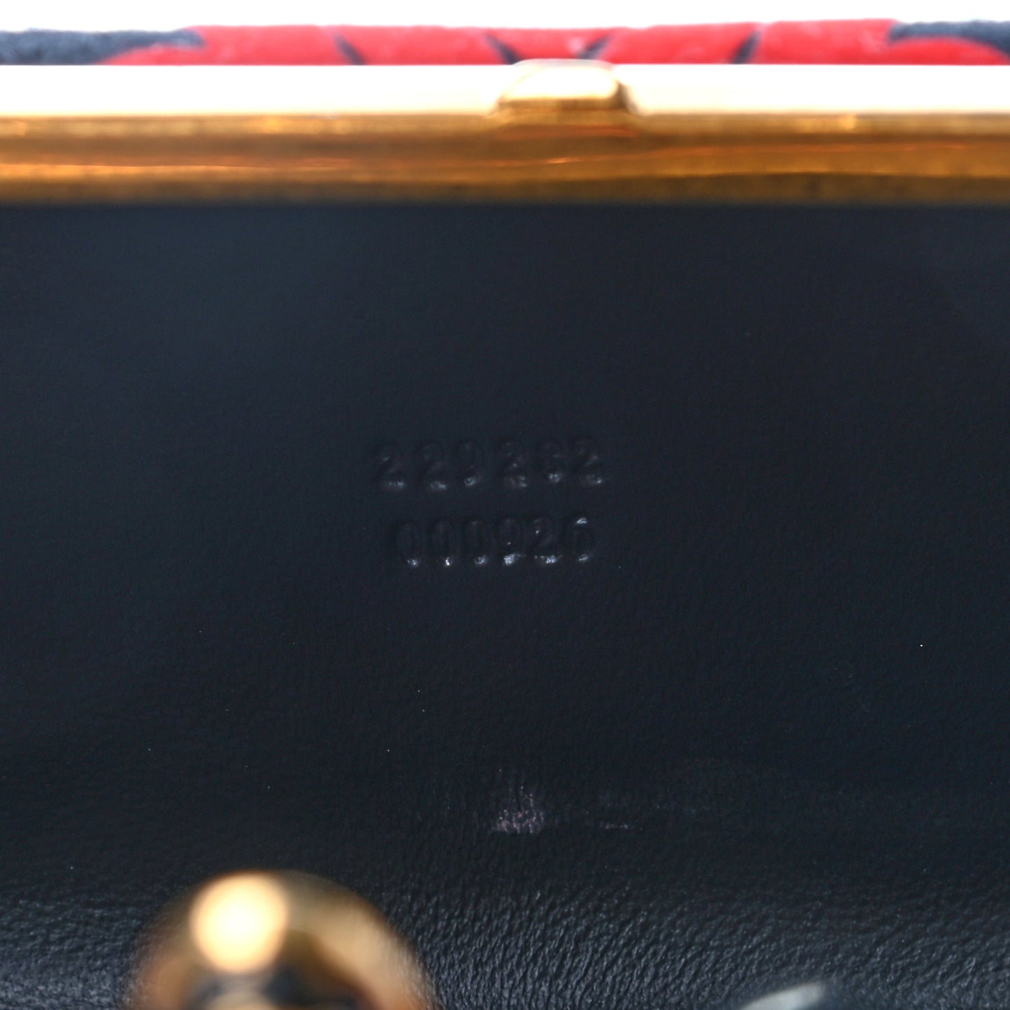 Velvet Arabesque Skull Knuckle Box Clutch Red Black