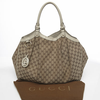 Gucci Monogram Large Sukey Tote Off White 2 of 10