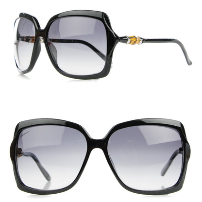Gucci Oversized Bamboo Sunglasses 3131/S Black 1 of 6