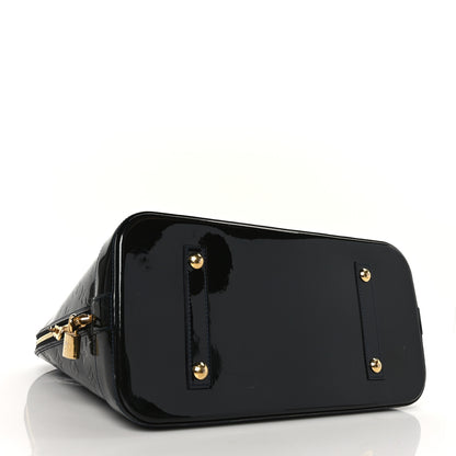 Louis Vuitton Vernis Alma GM Blue Infini 4 of 9