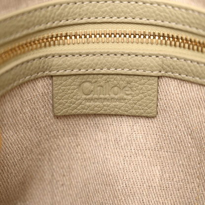 Chloe Calfskin Braided Medium Marcie Double Carry Slate Green 6 of 10