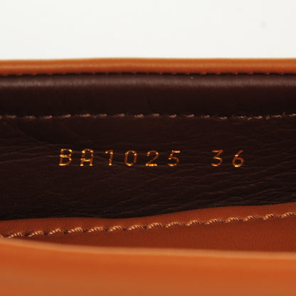 Louis Vuitton Calfskin Oxford Loafers 36 Brown 7 of 9