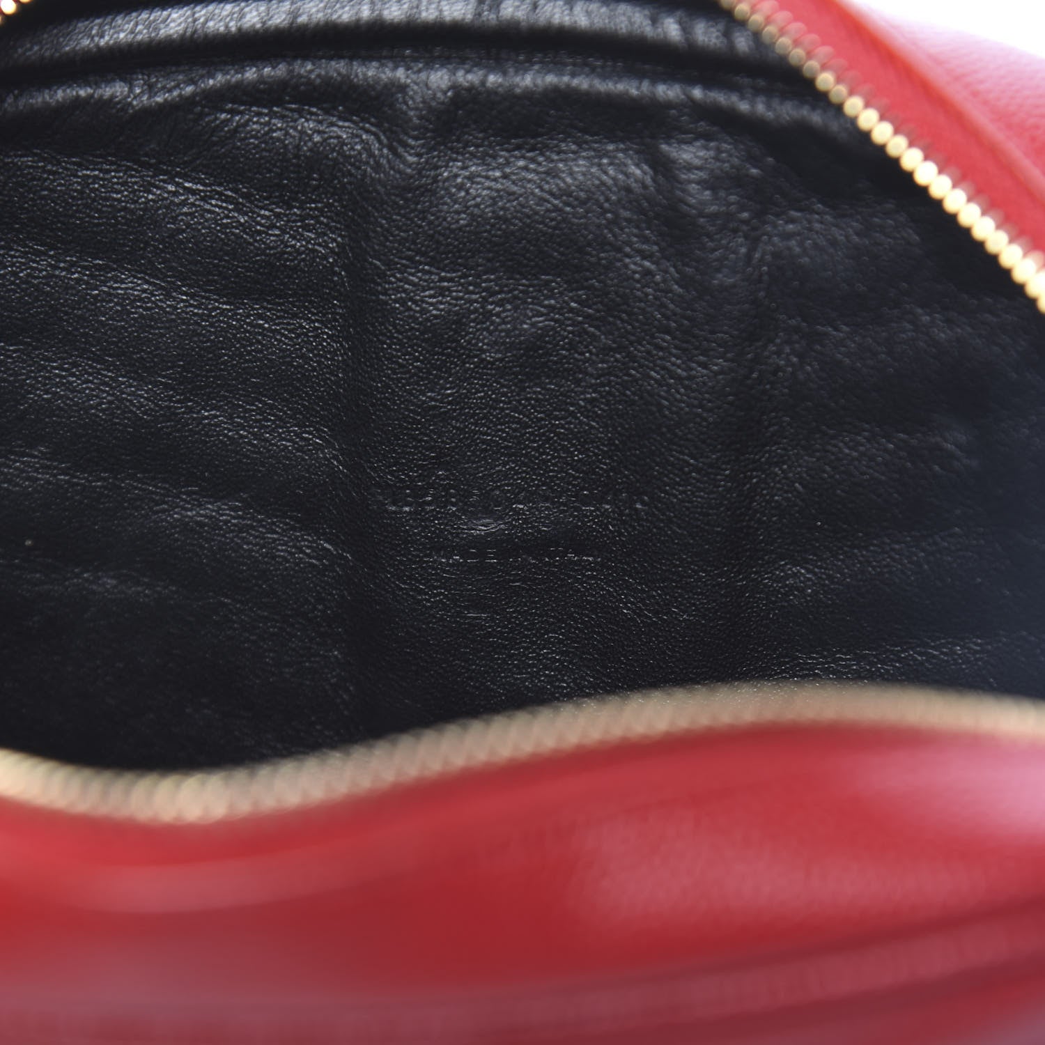 Saint Laurent Grain De Poudre Matelasse Monogram Mini Lou Camera Bag Eros Red 7 of 10