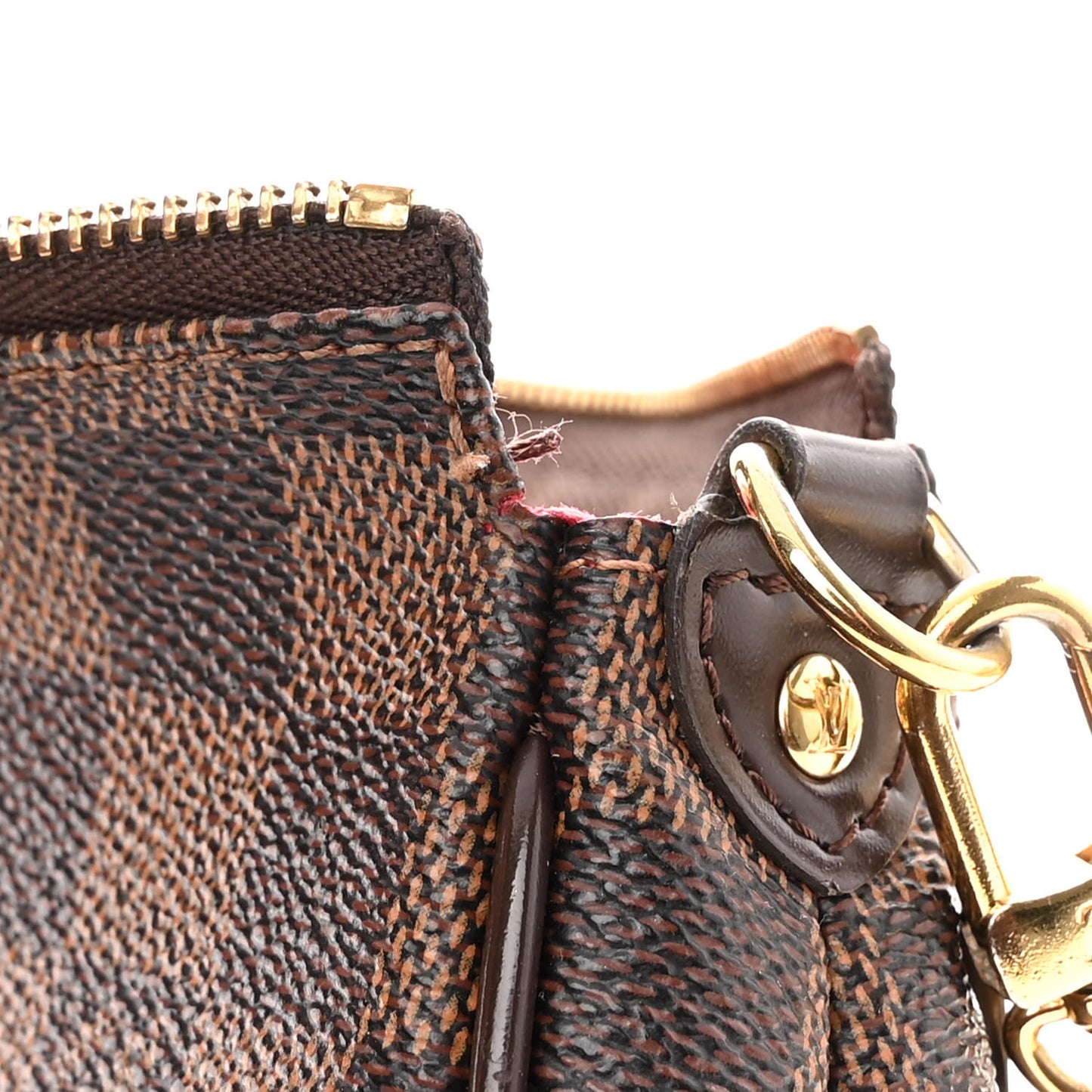 Damier Ebene Eva Clutch