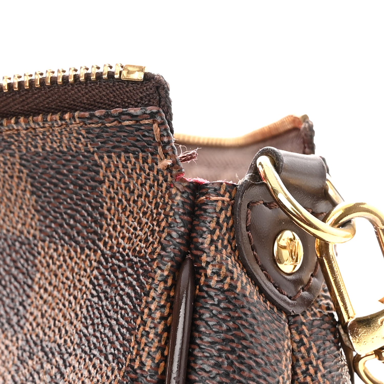 Louis Vuitton Damier Ebene Eva Clutch 11 of 11