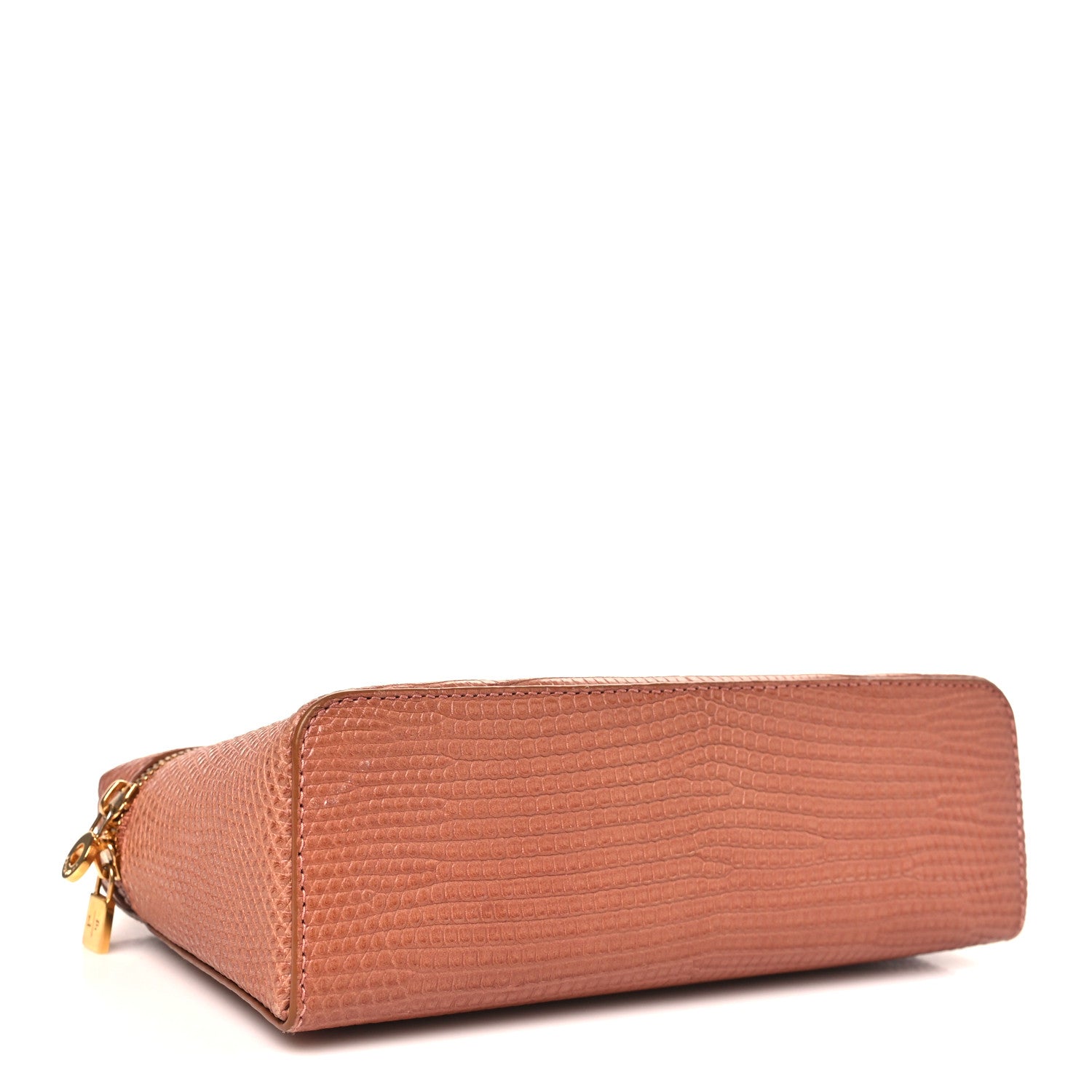 Loro Piana Lizard L19 Extra Pocket Pouch Brown 4 of 10