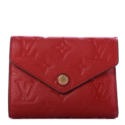 Louis Vuitton Empreinte Victorine Wallet Scarlet 1 of 8