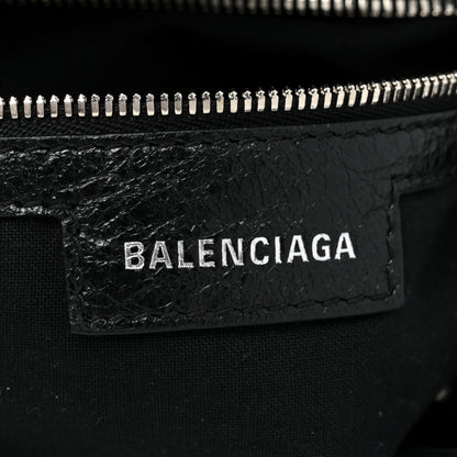 Balenciaga Agneau Arena Small Le Cagole Bucket Bag Black 5 of 7