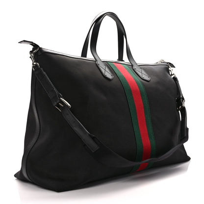 Gucci Techno Canvas Web Duffle Black 3 of 9