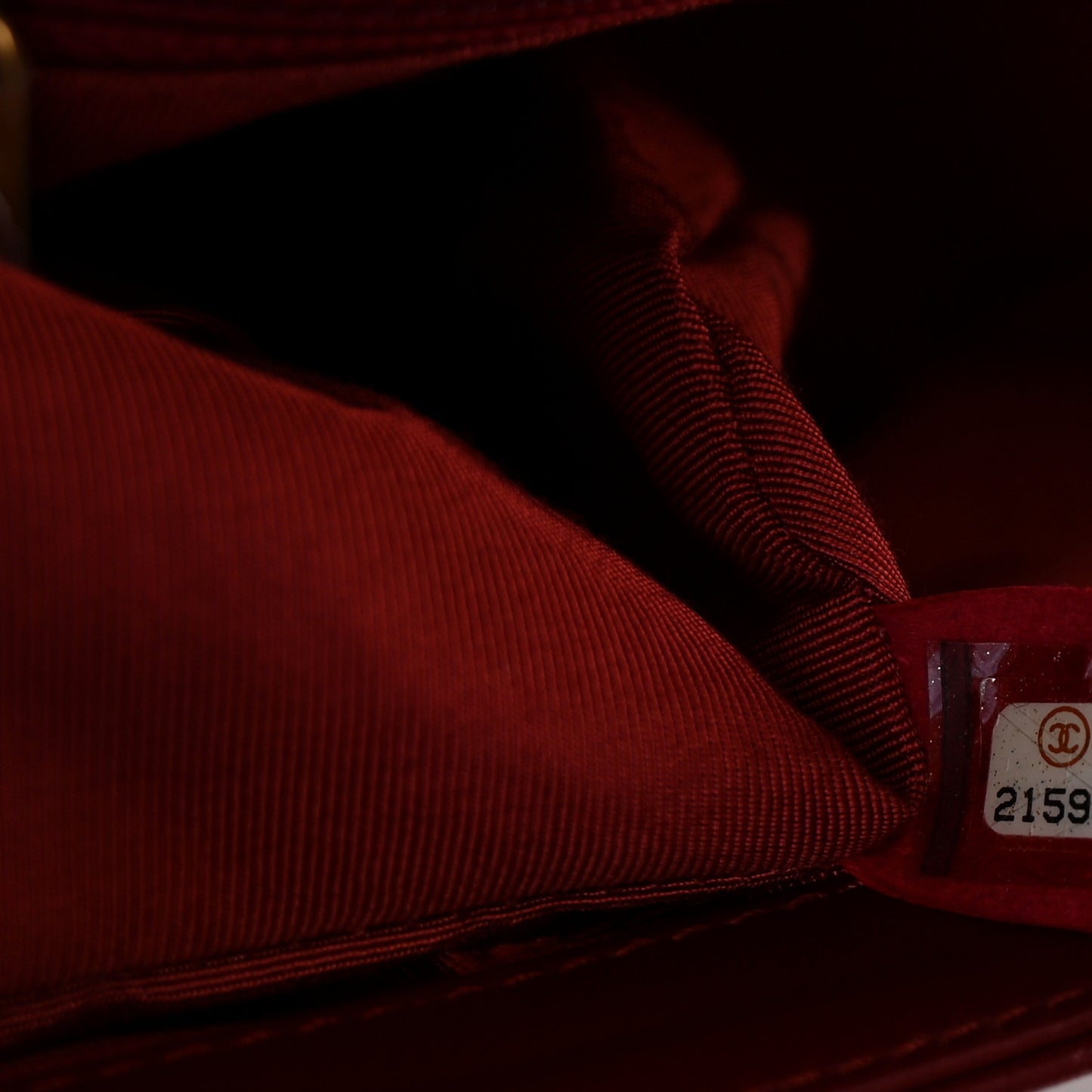 Lambskin Quilted New Medium Boy Flap Dark Red