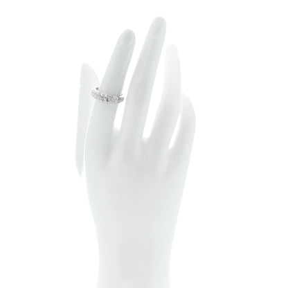 Parker & West by FASHIONPHILE Platinum Diamond 1.18ctw Three Row Dome Band Ring  52 6 2 of 10