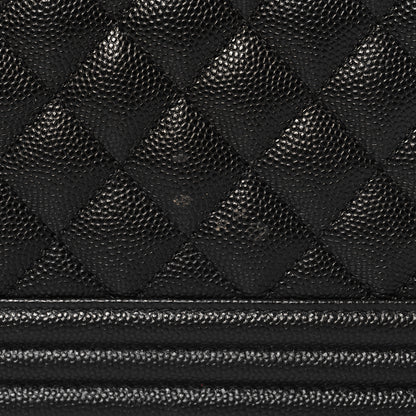 Chanel Caviar Quilted New Medium Boy Flap Black 11 of 11
