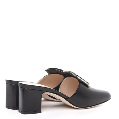 Gucci Malaga Kid Crystal Square G Madelyn Mules 40 Black 4 of 10