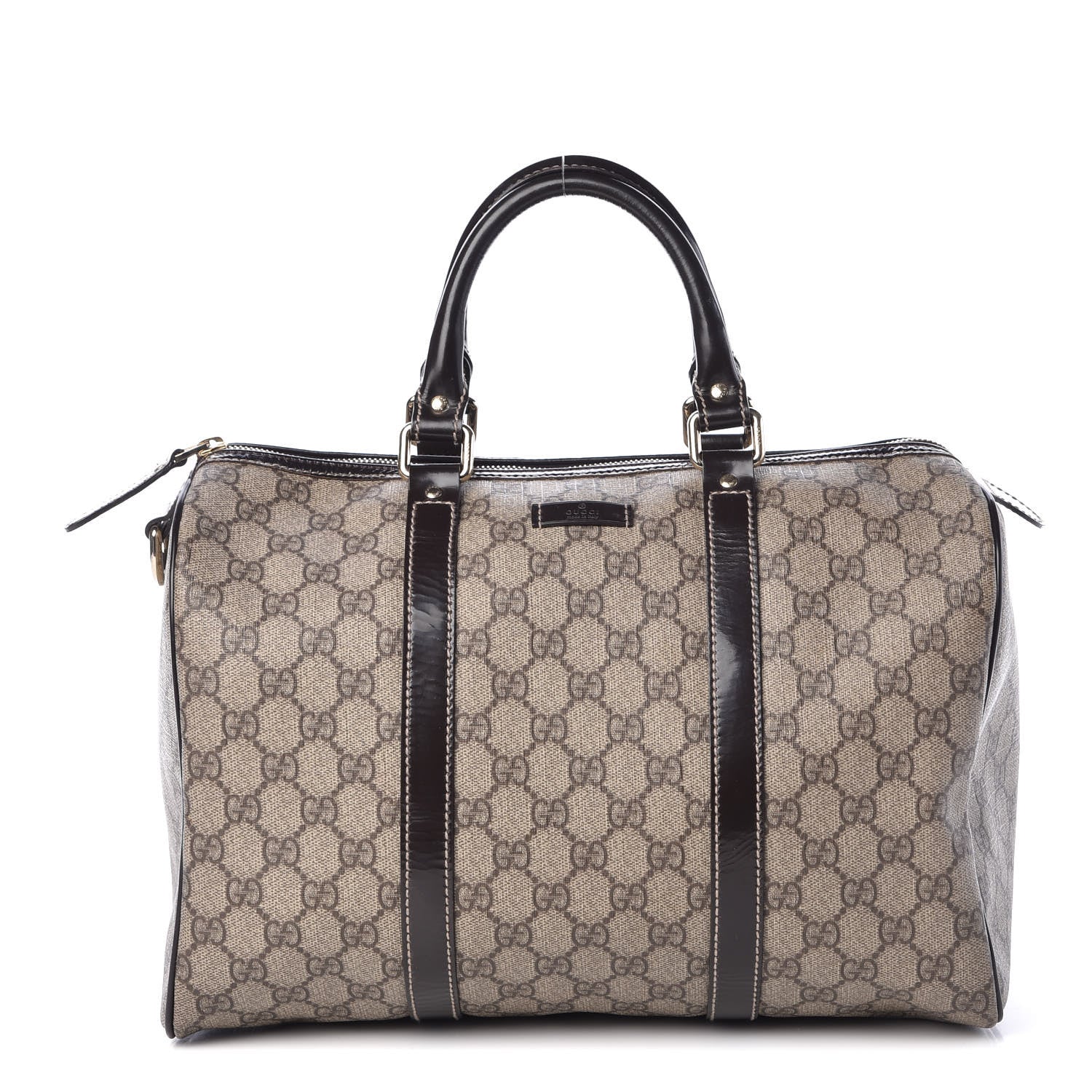 Gucci GG Plus Monogram Medium Joy Boston Dark Brown 1 of 9