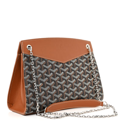 Goyard Goyardine Rouette Structure PM Black Tan 3 of 10