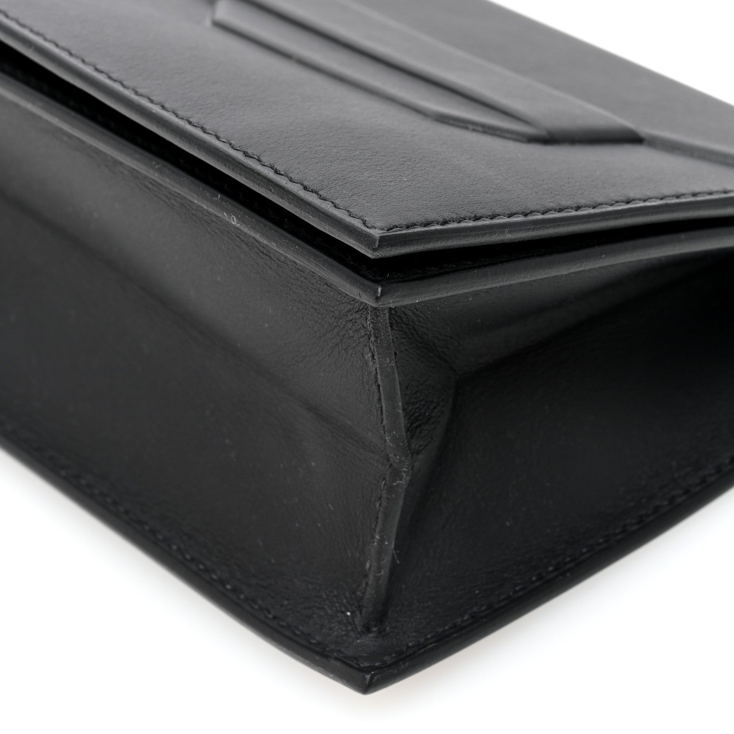 Hermes Swift Shadow Clutch 29 Black 10 of 11