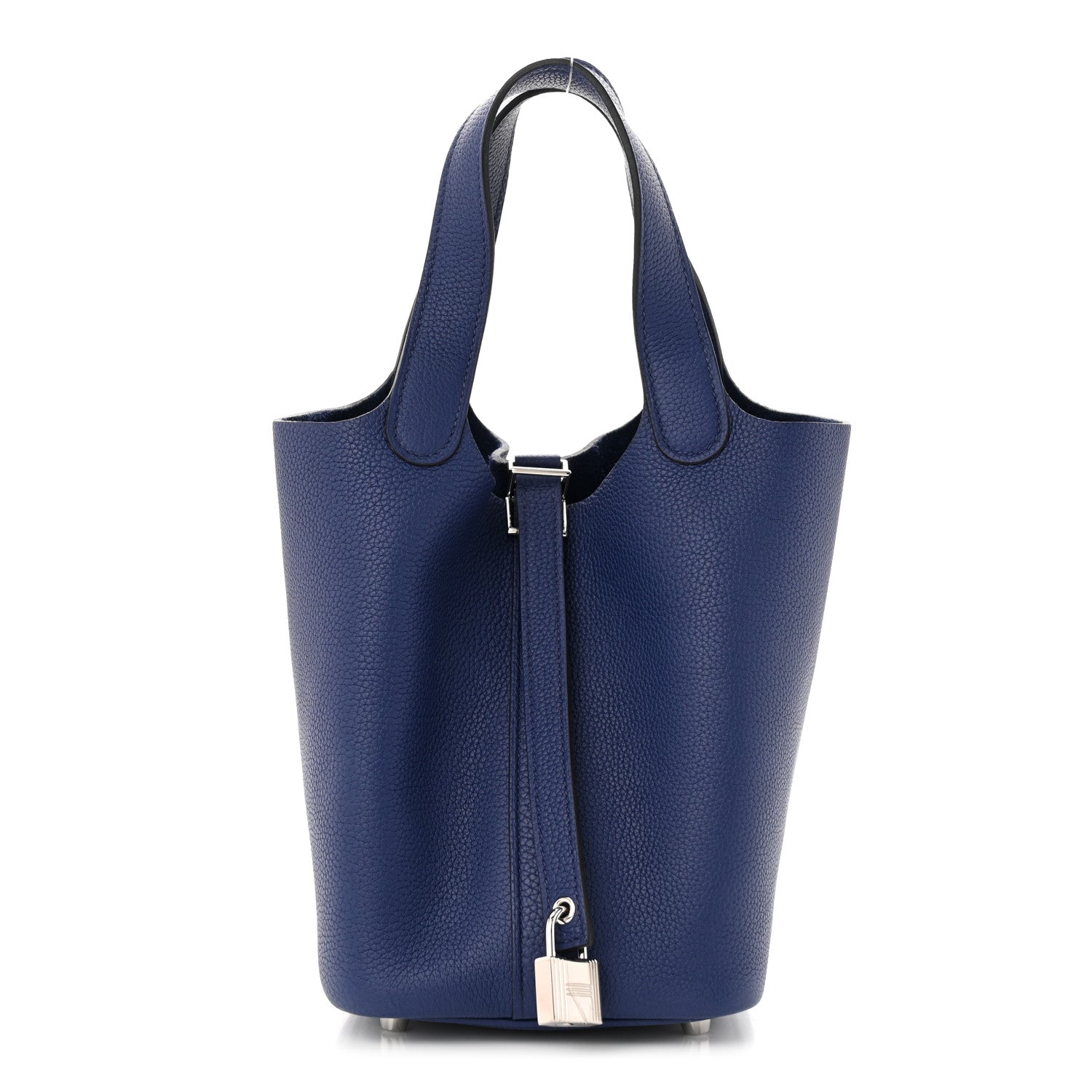 Hermes Taurillon Clemence Picotin Lock 18 PM Bleu Saphir 1 of 11