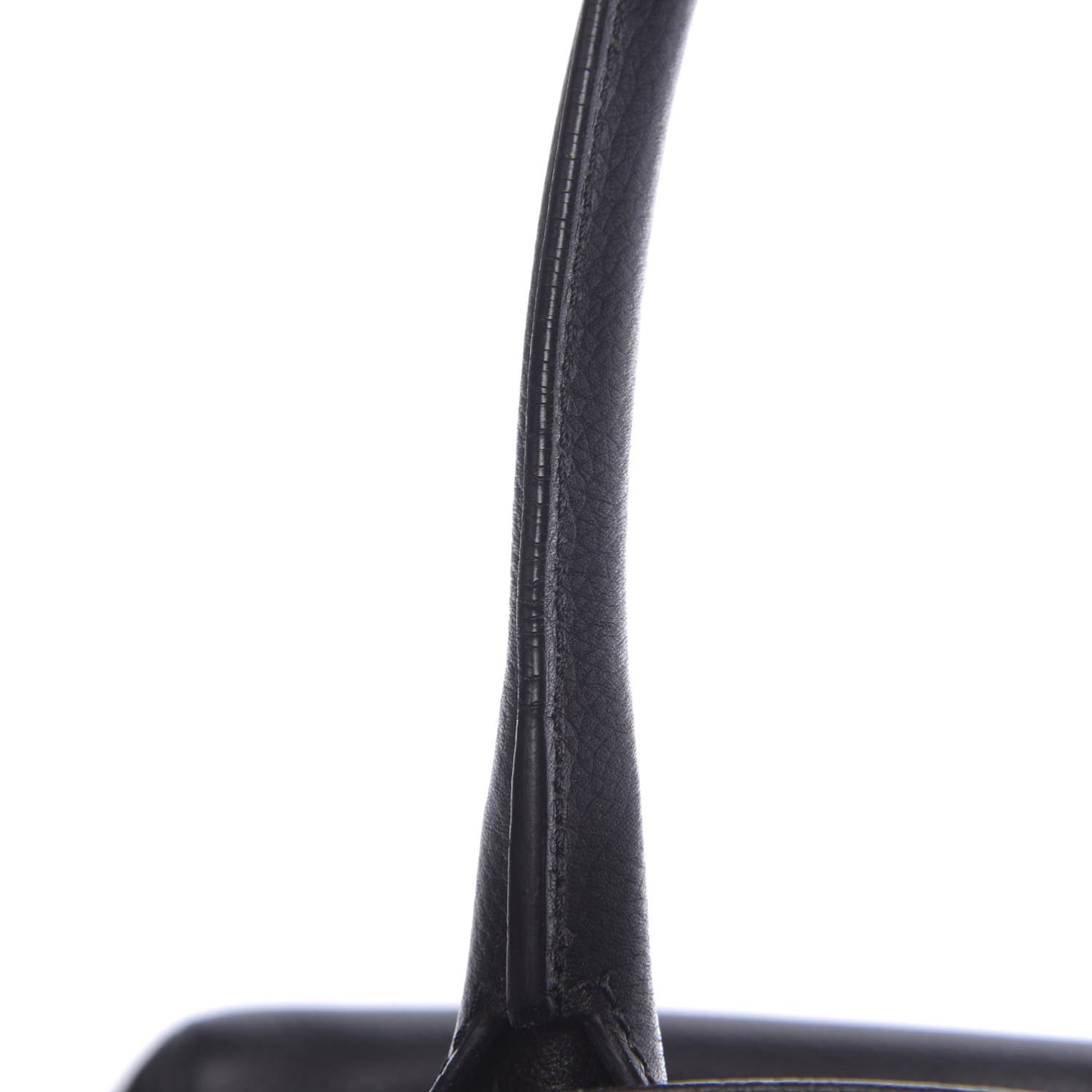 Calfskin Cerf Shopper Tote Black