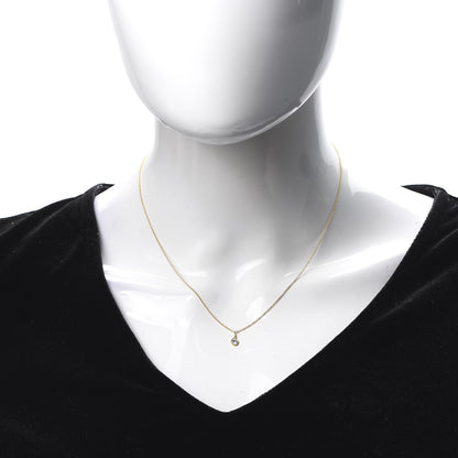 Tiffany 18K Yellow Gold Diamond .17ct Elsa Peretti Diamonds by the Yard Lariat Necklace 2 of 6