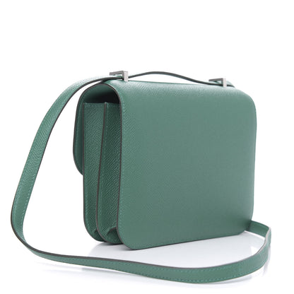 Hermes Epsom Constance 18 Vert Vertigo 3 of 10