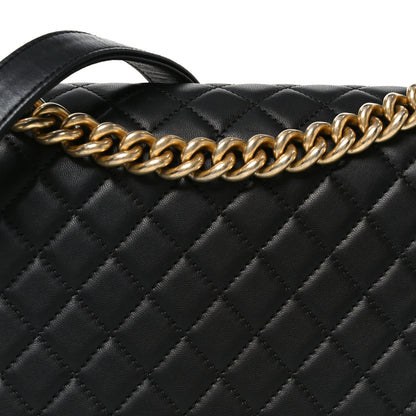 Chanel Lambskin Quilted New Medium Boy Flap Black 8 of 11