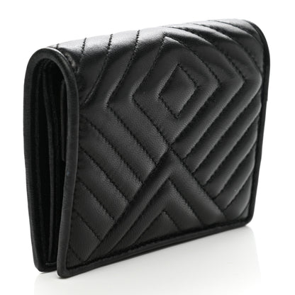 Prada Nappa Impunture Diagramme Wallet Black 3 of 9