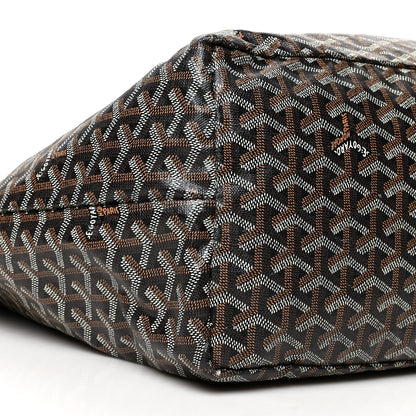 Goyard Goyardine Saint Louis GM Black Gold 10 of 12