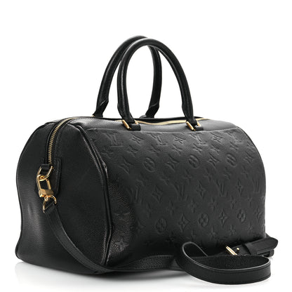 Louis Vuitton Empreinte Speedy Bandouliere 30 NM Black 3 of 13