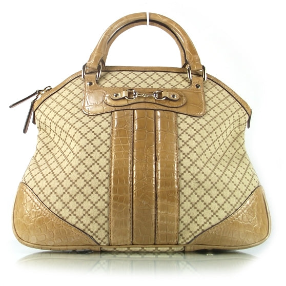 Diamante Crocodile Cathrine Large Bag