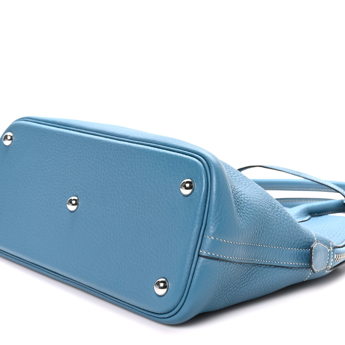 Hermes Taurillon Clemence Bolide 31 Blue Jean 10 of 10