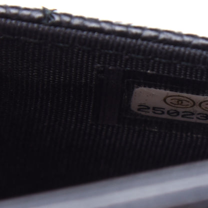 Chanel Caviar Quilted Boy Flap Card Holder Black 8 of 10