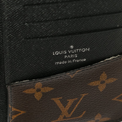 Louis Vuitton Monogram Macassar Tanon Wallet 10 of 13