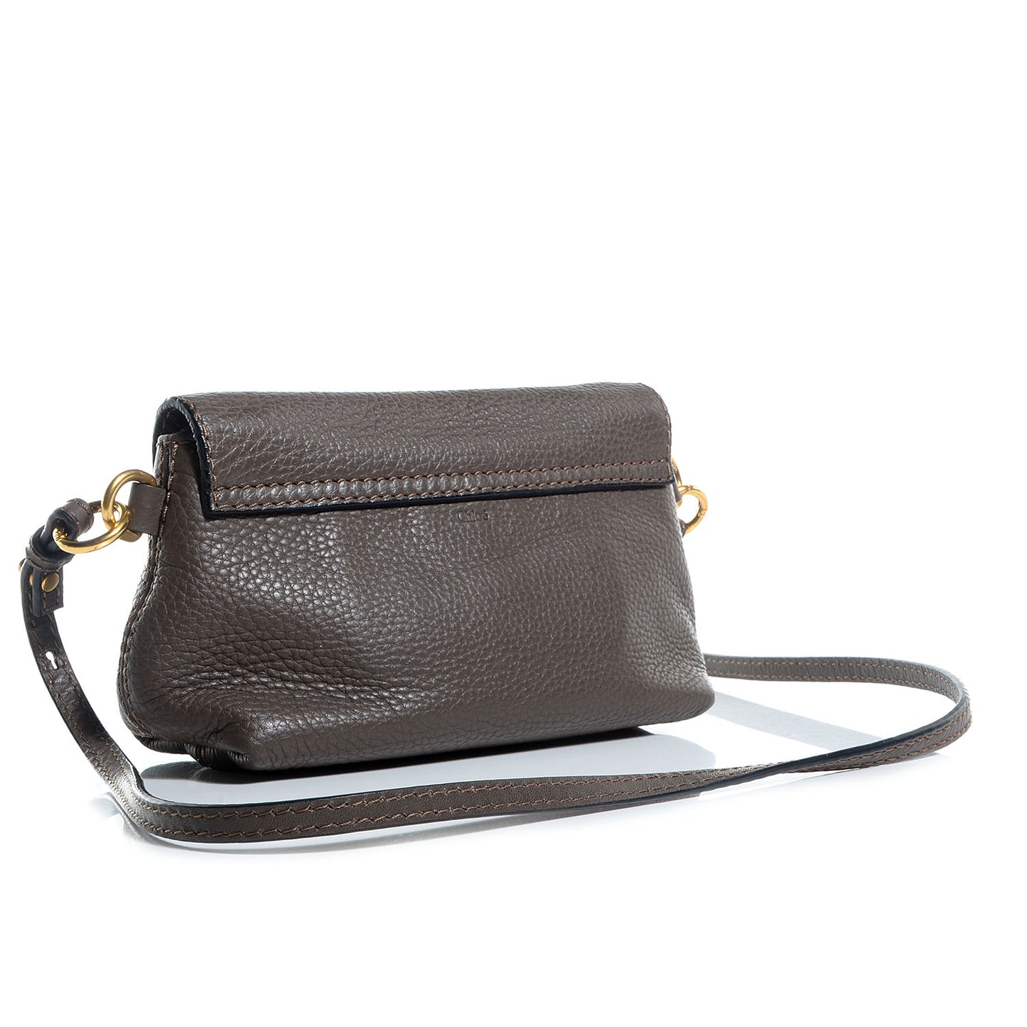 Calfskin Small Marcie Crossbody Bag Ash