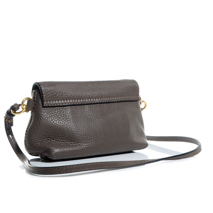 Chloe Calfskin Small Marcie Crossbody Bag Ash 3 of 9