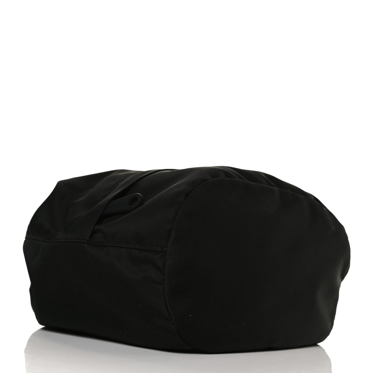Econyl Logo Print Drawcord Pouch Black