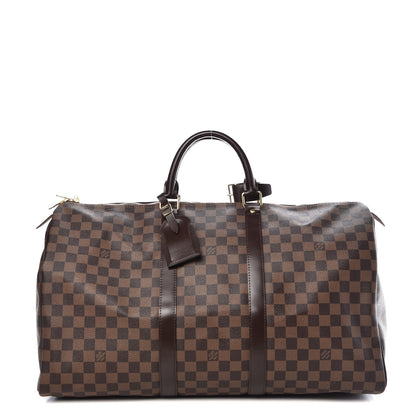 Louis Vuitton Damier Ebene Keepall 50 1 of 18