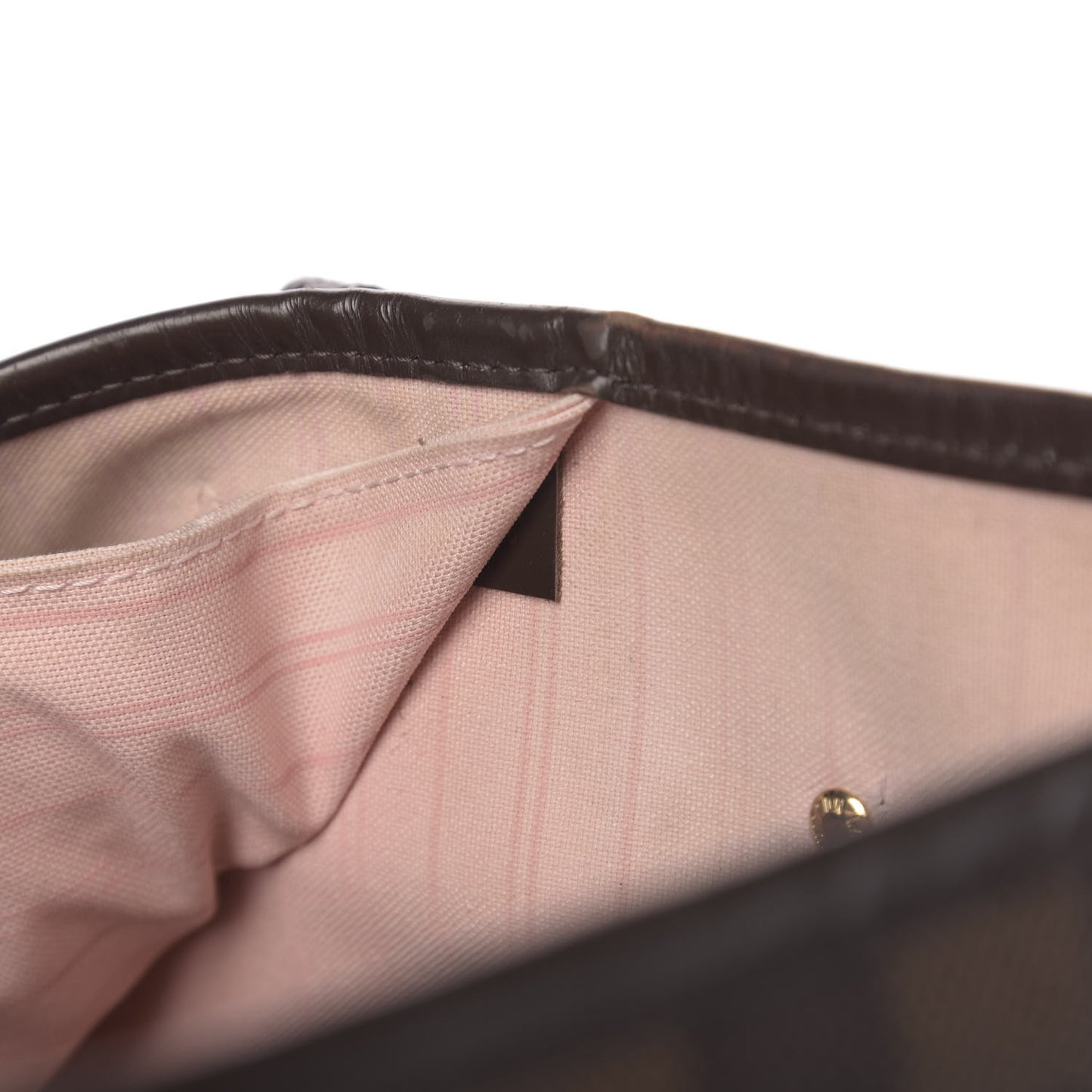 Damier Ebene Neo Neverfull MM Rose Ballerine