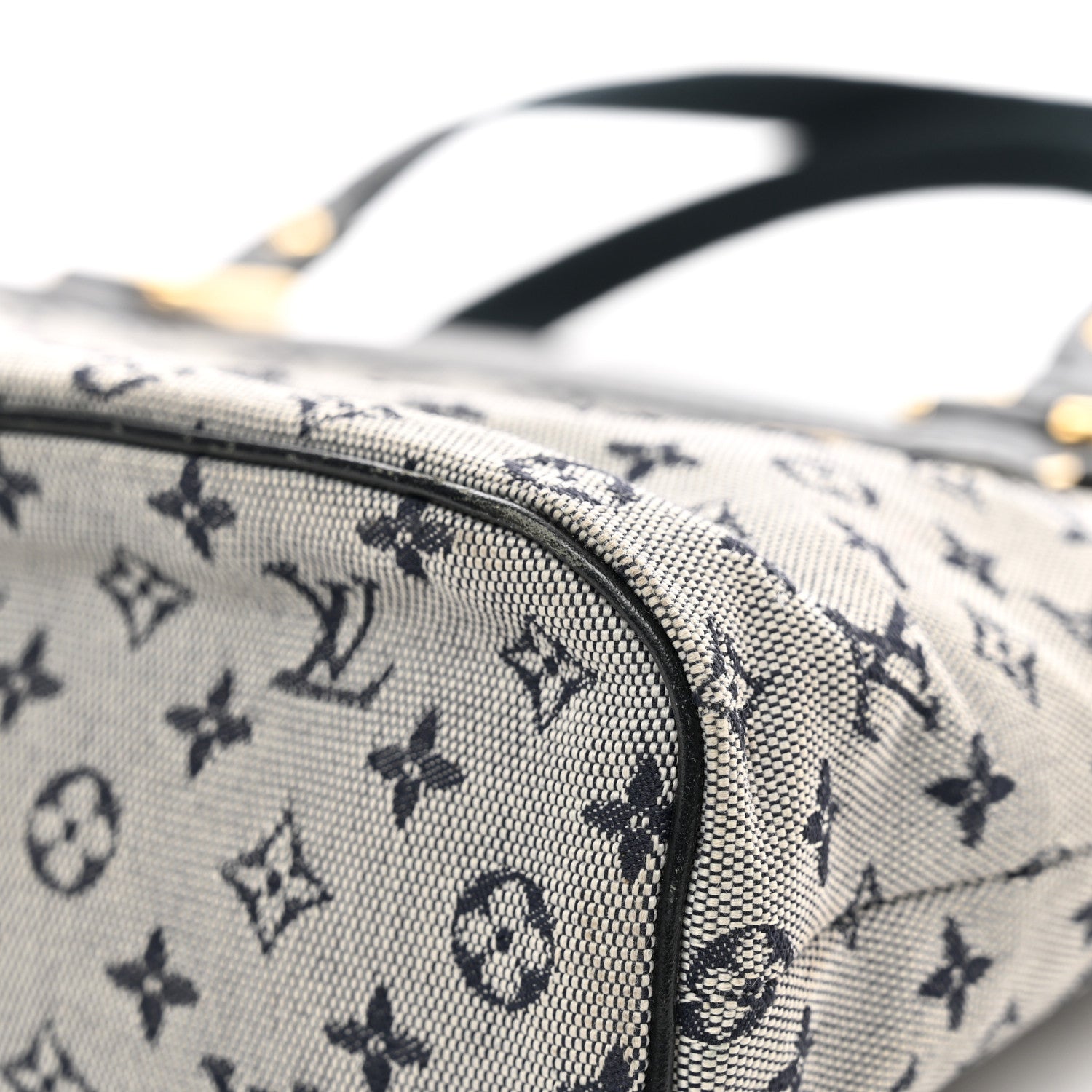 Louis Vuitton Mini Monogram LUCILLE PM Blue 10 of 13