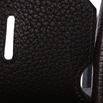 Hermes Fjord Birkin 40 Chocolate 12 of 16