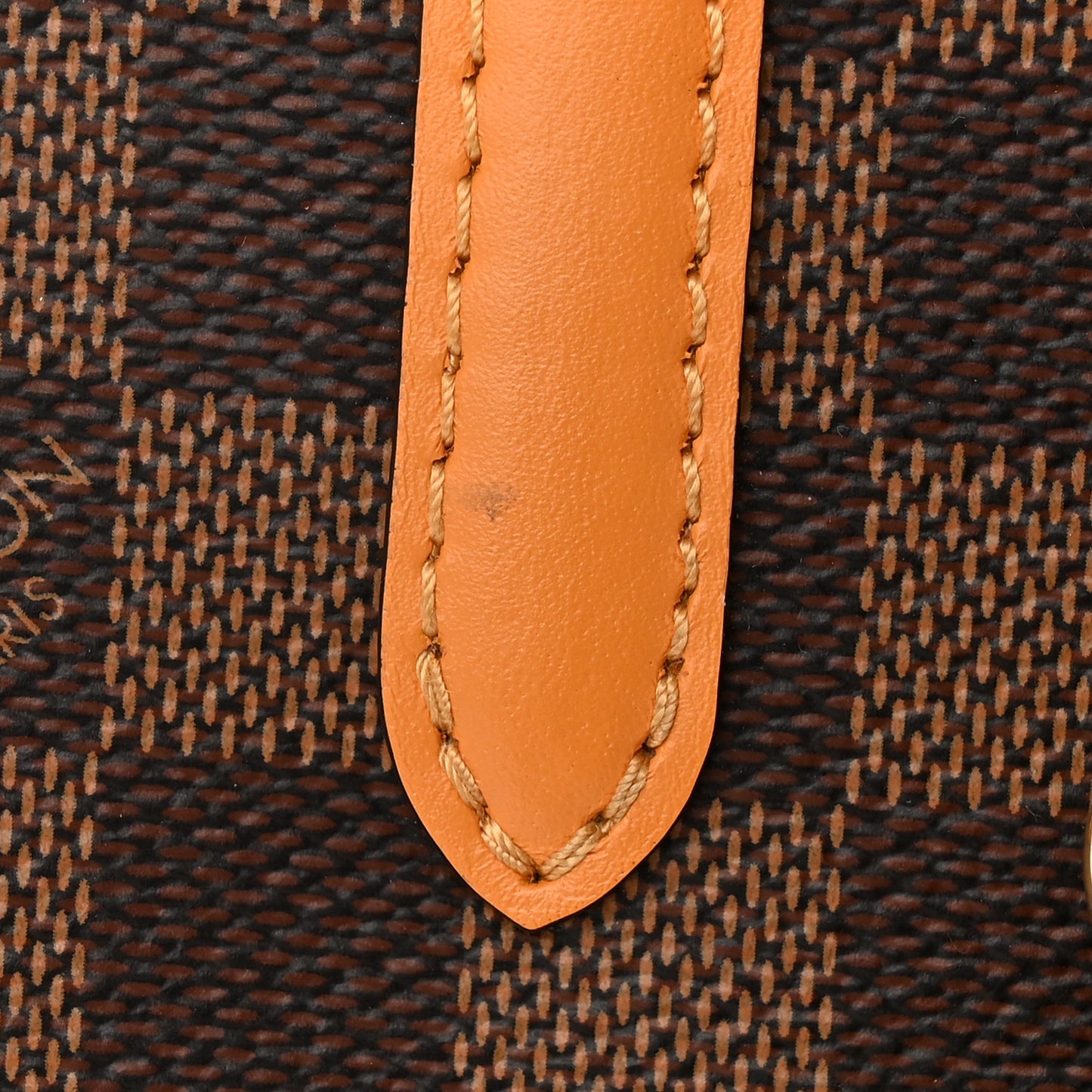 Damier Ebene Belmont PM Safran